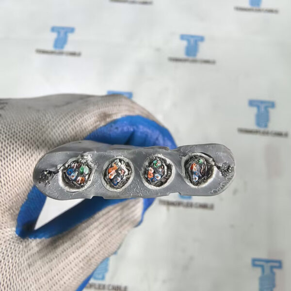 Elevator-Traveling-Cable-CAT6-(4xCAT6)-3 Elevator Traveling Cable 4xCAT6 4x CAT 6E S/FTP 1x1.5mm ST Manufacturer