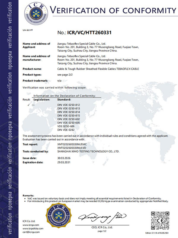 Tebaoflex-CE-Certification