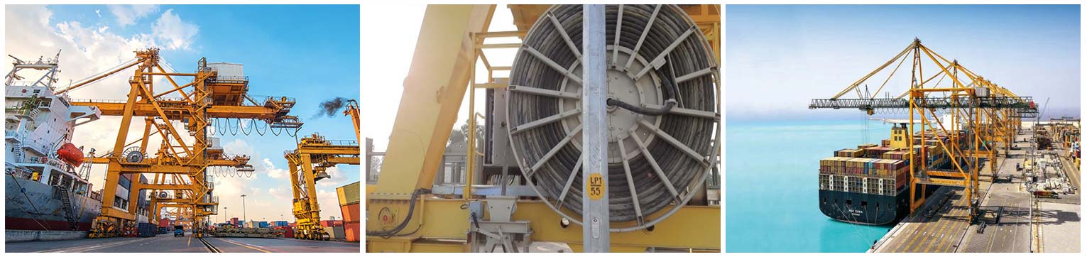 port-crane-reeling-cable-application