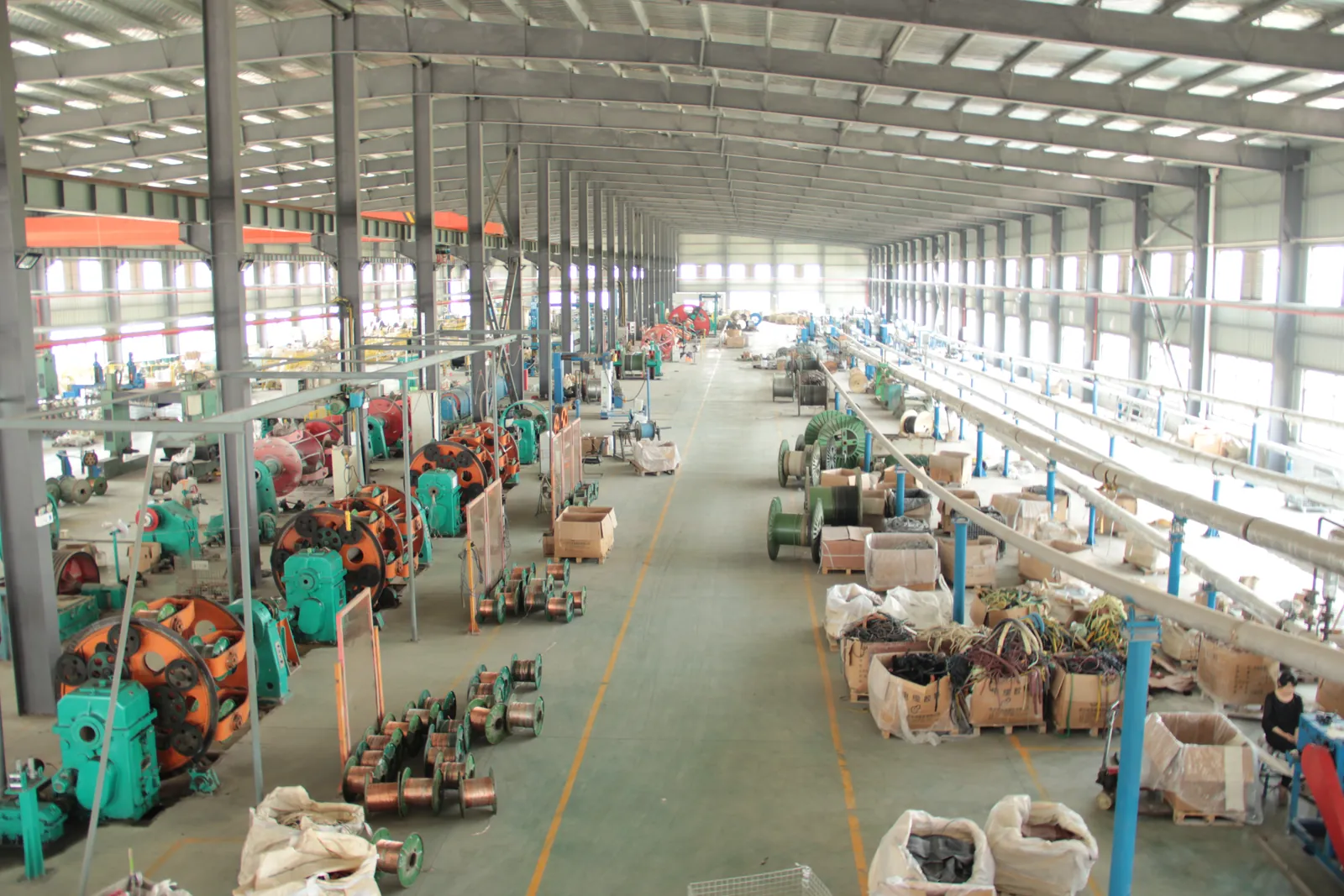TEBAOFLEX cable production workshop in Taicang