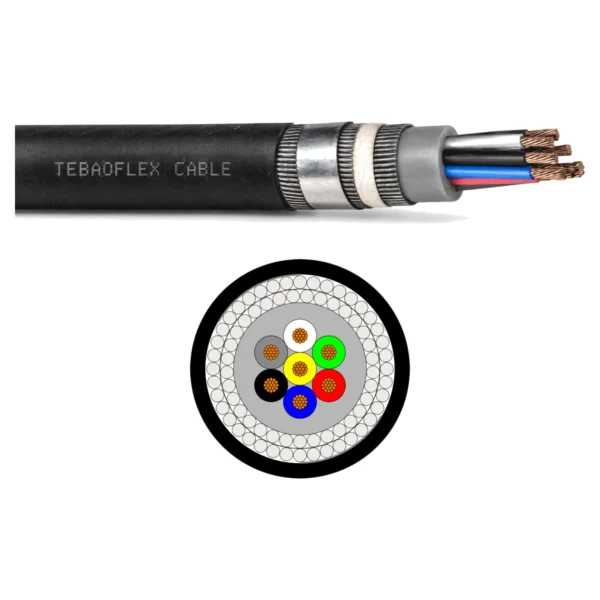 MGM 110 110V Armoured Telephone and Signal Mining Cable MGM 110 110V Armoured Telephone and Signal Mining Cable