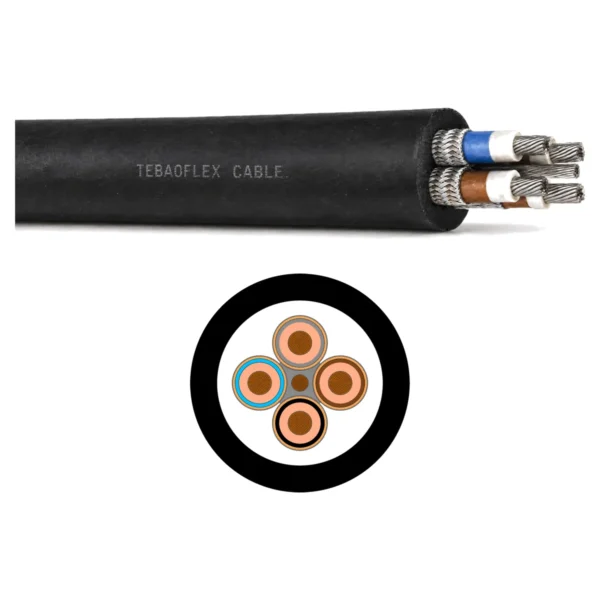 MGM 115 Type 7M 660/1100V Fully Screened Flexible Mining Cable MGM 115 Type 7M 660/1100V Fully Screened Flexible Mining Cable