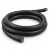 3GRDGÖU basket cable with a black rubber sheath arranged in a coil