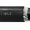 YKGYFoyn medium-voltage cutaway showing copper tape screen and round steel wire armor
