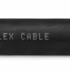 YnOGYek mining cable with black outer sheath and exposed insulated cores